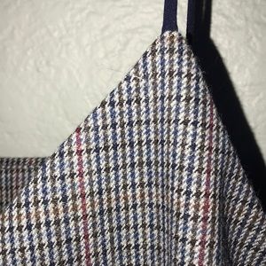 J.O.A. Tops - NWT plaid blouse/tank top J.O.A. Tops - NWT plaid blouse/tank top